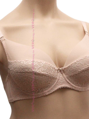 Бюстгальтер Valeria Lingerie 012044-2 серебристый пион 2