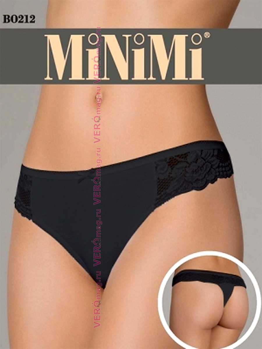 Трусы Minimi Basic BO212 string в интернет-магазине VeroMag.RU фото 1