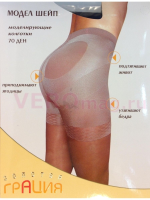 Колготки корректирующие Грация Модел Шейп 70 den