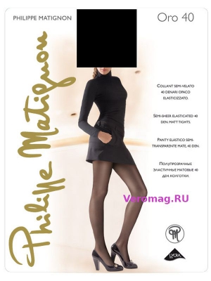 kolgotki-philippe-matignon-oro-40-den — VEROmag.RU