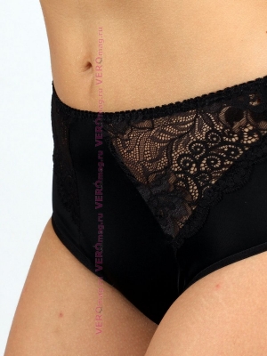 LADY LUX Трусики 0095 Черный|LADY LUX Трусики 0095 Черный кружево|LADY LUX Трусики 0095 Черный бочок