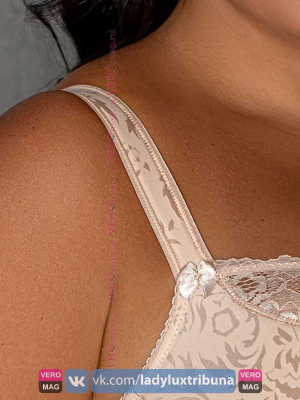 LADY LUX Бюстгальтер 426-20 БР Серебристый пион|LADY LUX Бюстгальтер 426-20 БР Серебристый пион широкая бретель