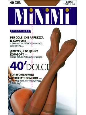 Гольфы Minimi DOLCE 40 (2 п.) в интернет-магазине VeroMag.RU фото 1