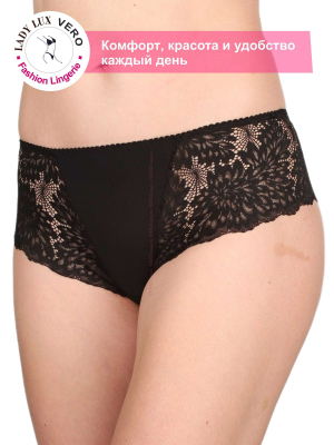 Lady Lux Трусики 0568-360 Черный, центр Леди Люкс