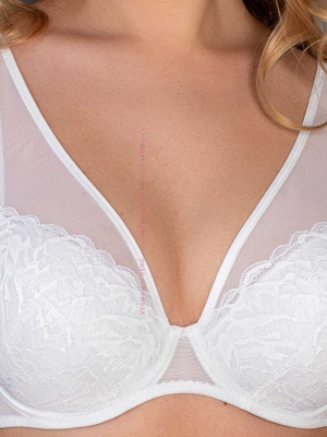 Леди Люкс Бюстгальтер 280-180 Белый, детали