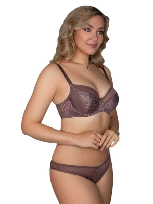 LADY LUX Бюстгальтер 430-67 Ирландский кофе, доставка в Иркутске