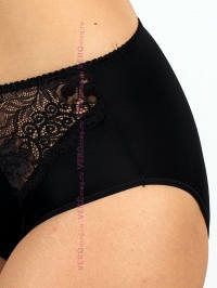 LADY LUX Трусики 0095 Черный|LADY LUX Трусики 0095 Черный кружево|LADY LUX Трусики 0095 Черный бочок