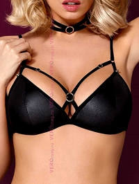 комплект нижнего белья Obsessive 823 SET бюстгальтер с лентами