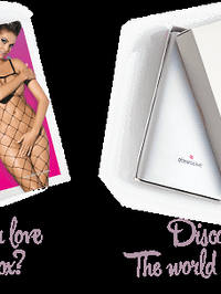 эротическое бельё Obsessive N102 Боди-комбинезон упаковка
